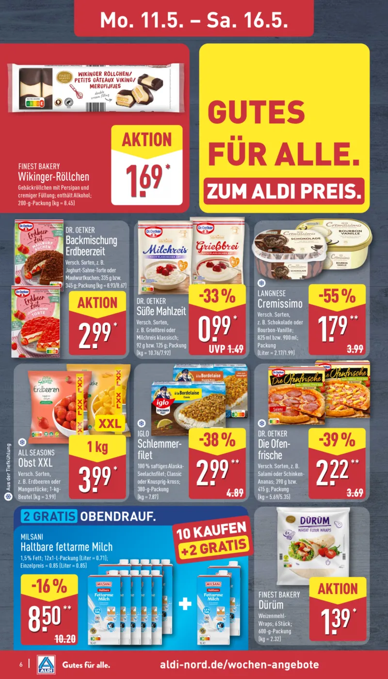 ALDI Nord Prospekt vom 11.05.2026, Seite 6