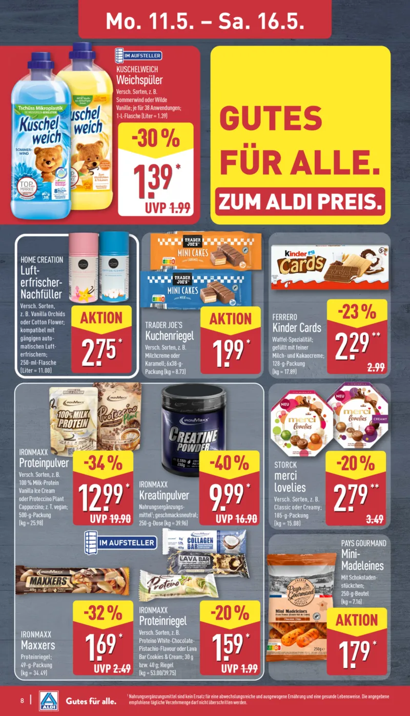 ALDI Nord Prospekt vom 11.05.2026, Seite 8