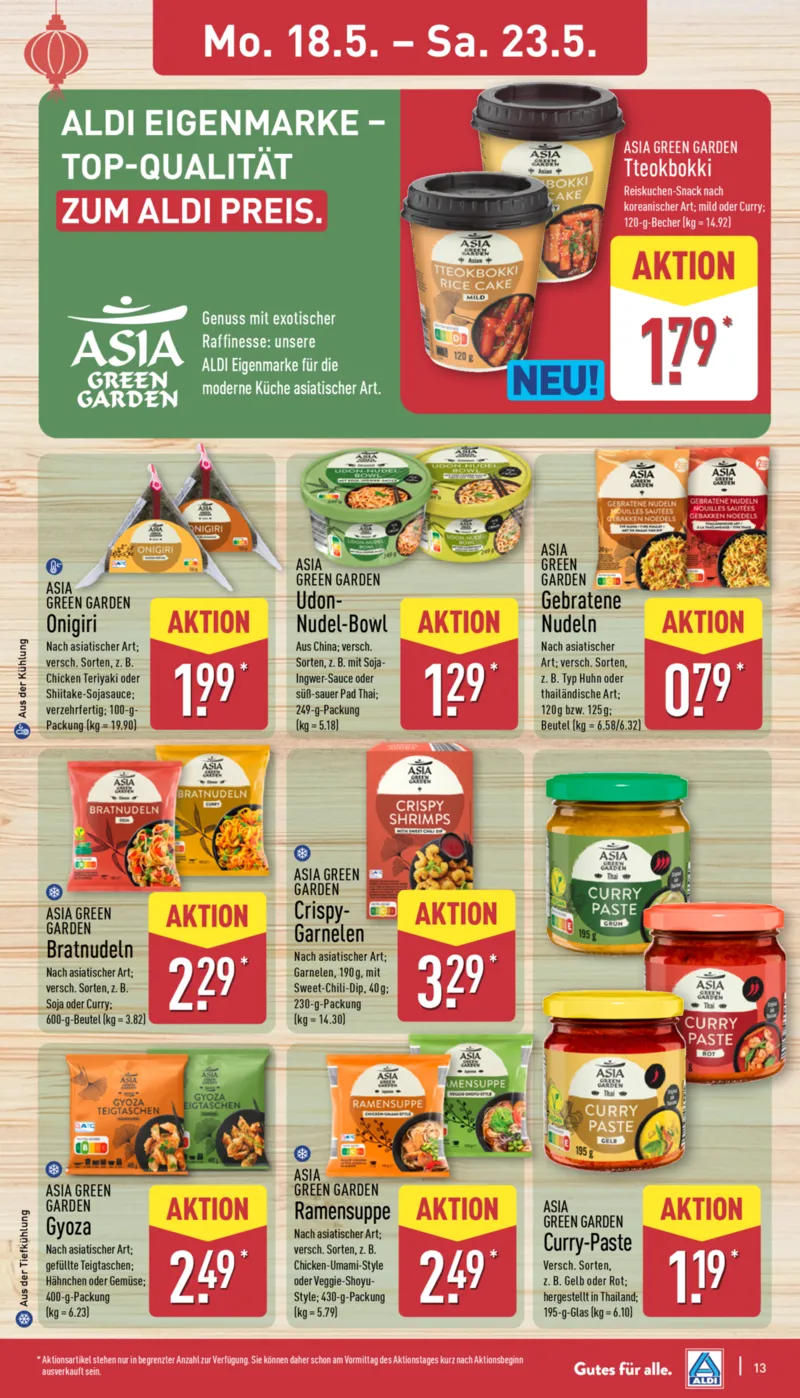 ALDI Nord Prospekt vom 18.05.2026, Seite 13