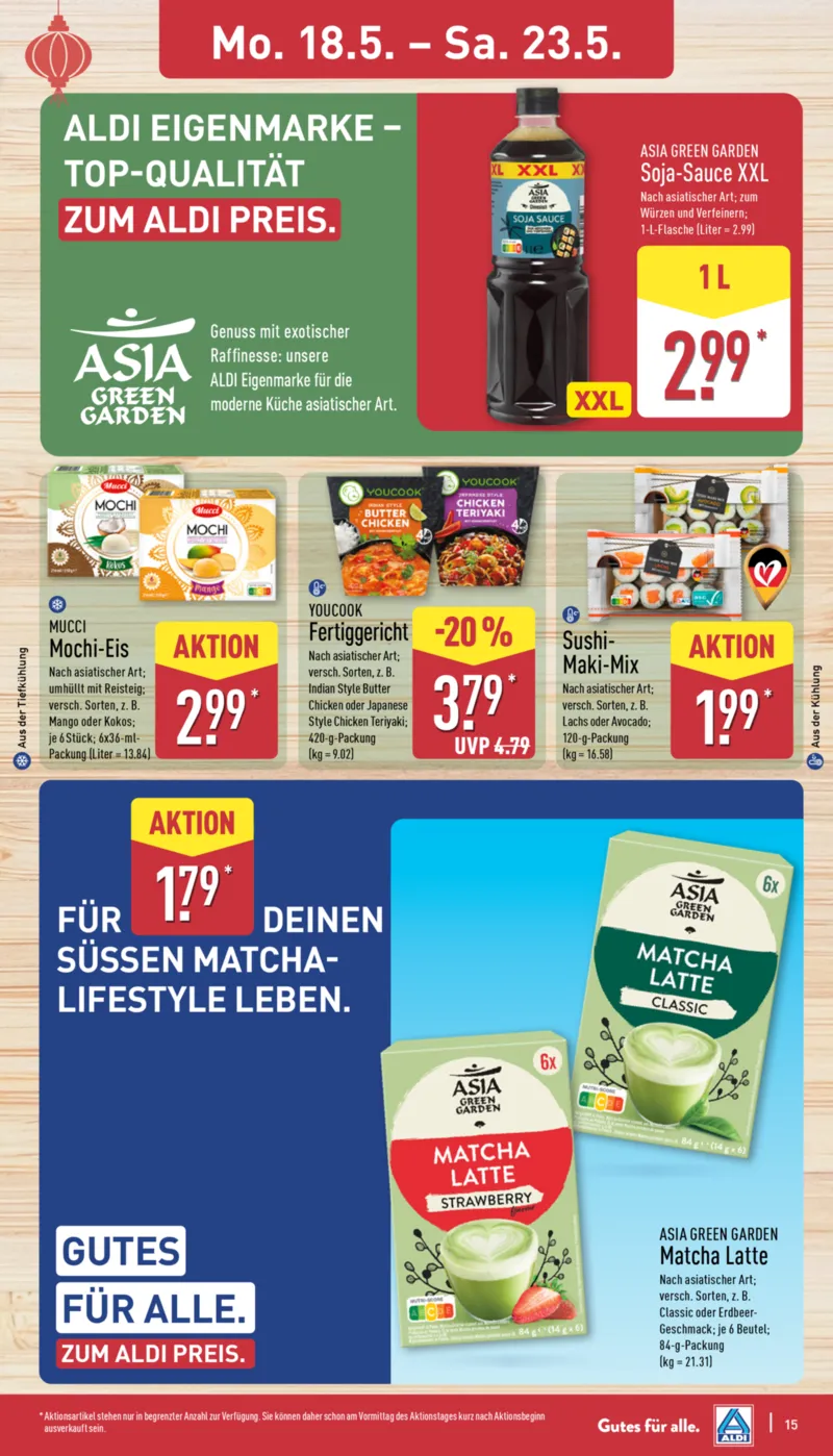 ALDI Nord Prospekt vom 18.05.2026, Seite 15