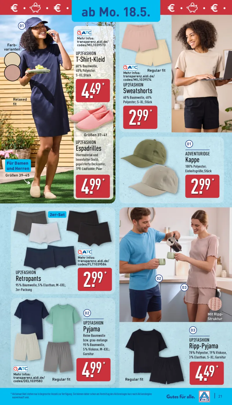 ALDI Nord Prospekt vom 18.05.2026, Seite 21