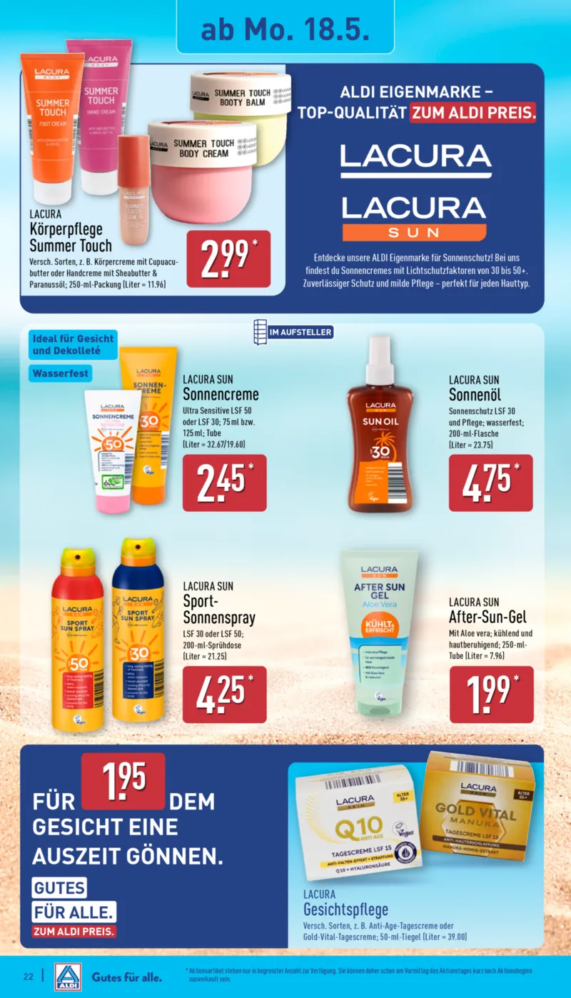 ALDI Nord Prospekt vom 18.05.2026, Seite 22