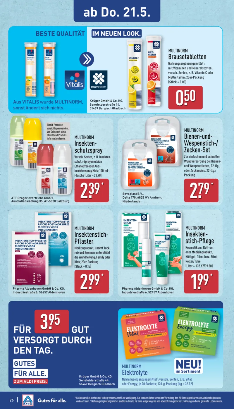ALDI Nord Prospekt vom 18.05.2026, Seite 26
