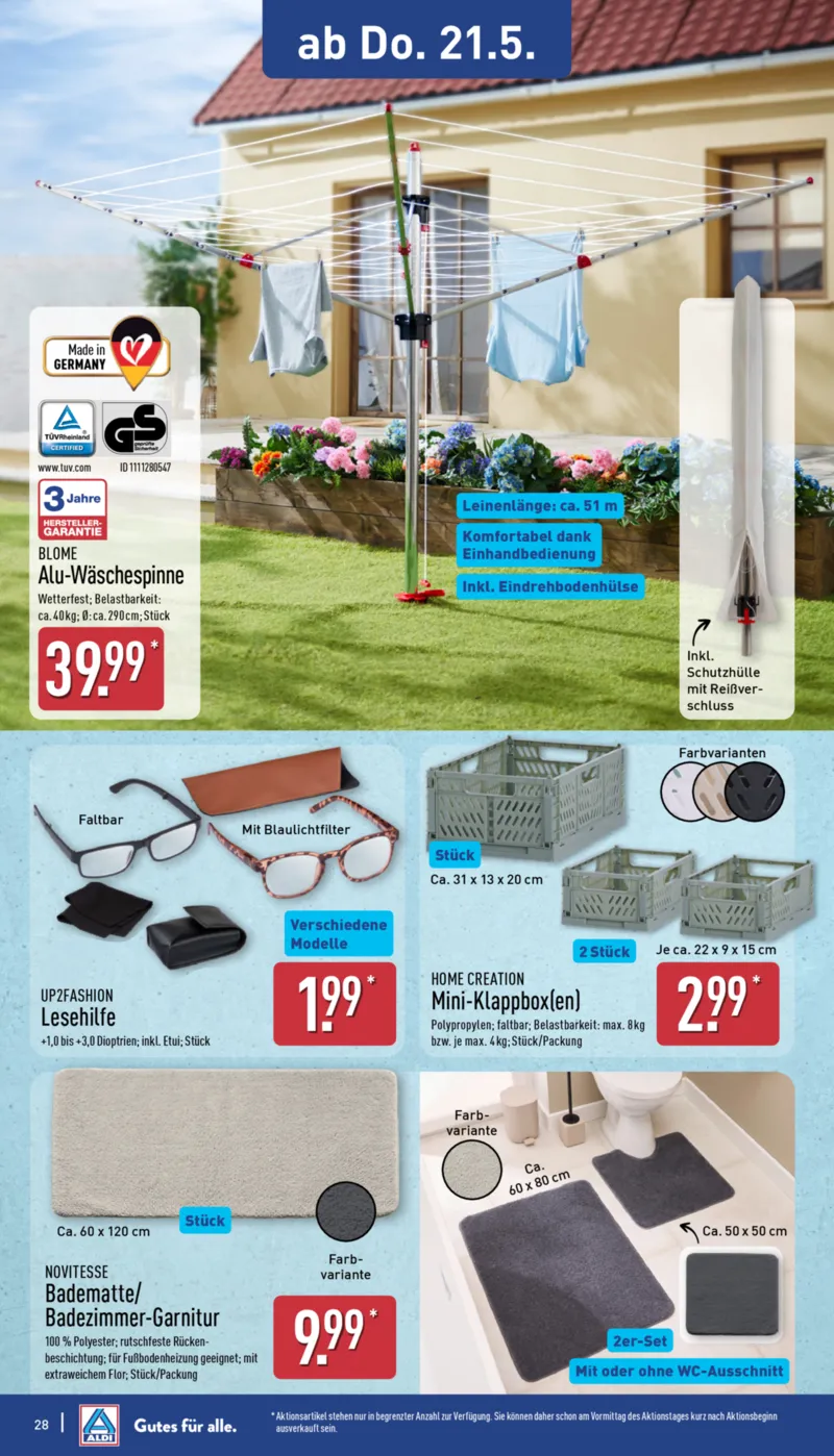 ALDI Nord Prospekt vom 18.05.2026, Seite 28