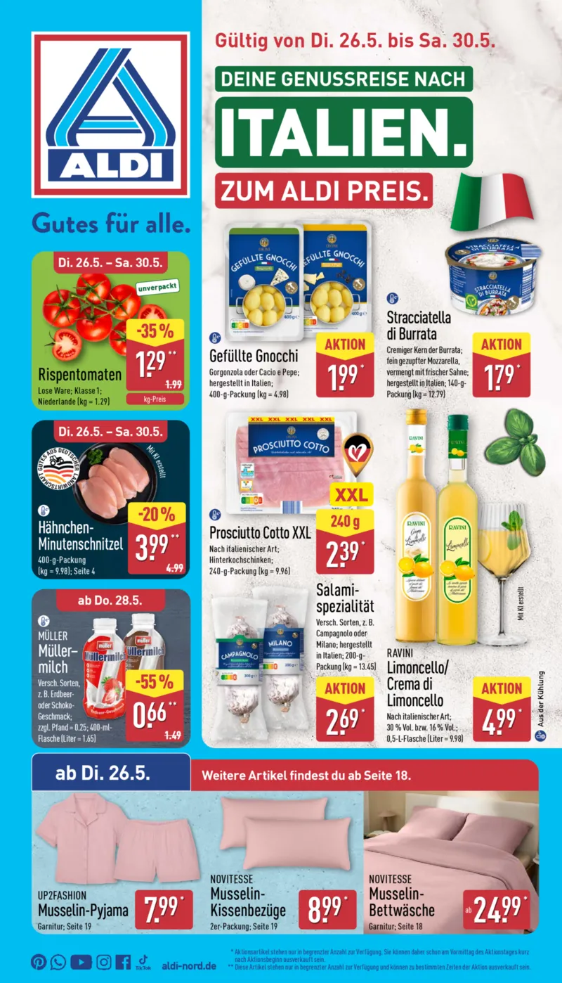 ALDI Nord Prospekt vom 26.05.2026, Seite 1