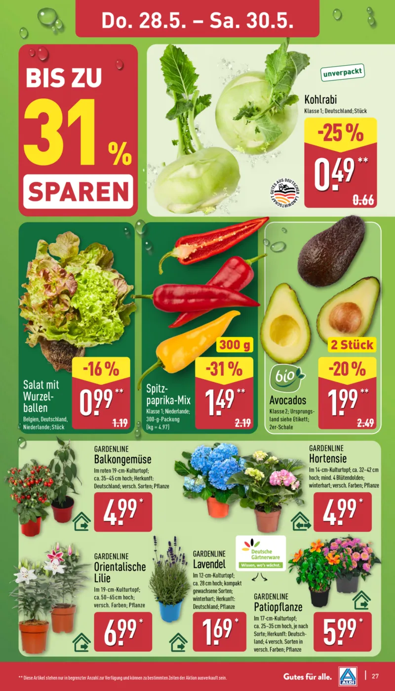 ALDI Nord Prospekt vom 26.05.2026, Seite 27