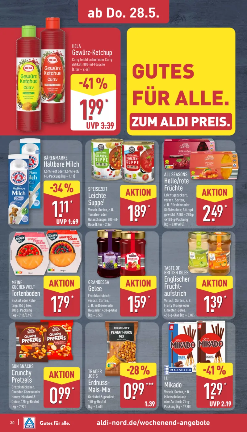 ALDI Nord Prospekt vom 26.05.2026, Seite 30