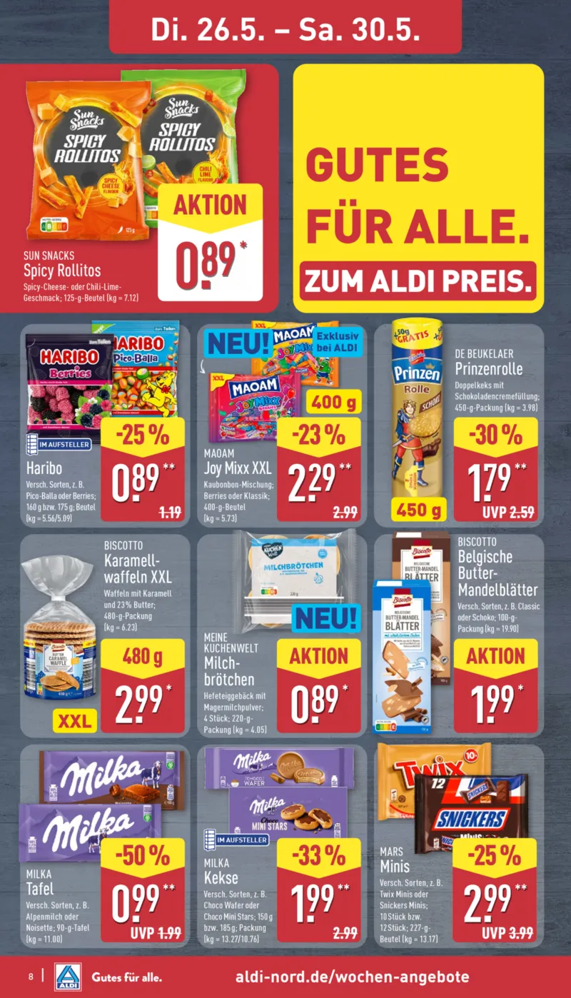 ALDI Nord Prospekt vom 26.05.2026, Seite 8
