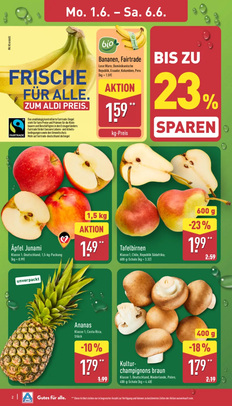 ALDI Nord Prospekt vom 01.06.2026, Seite 2