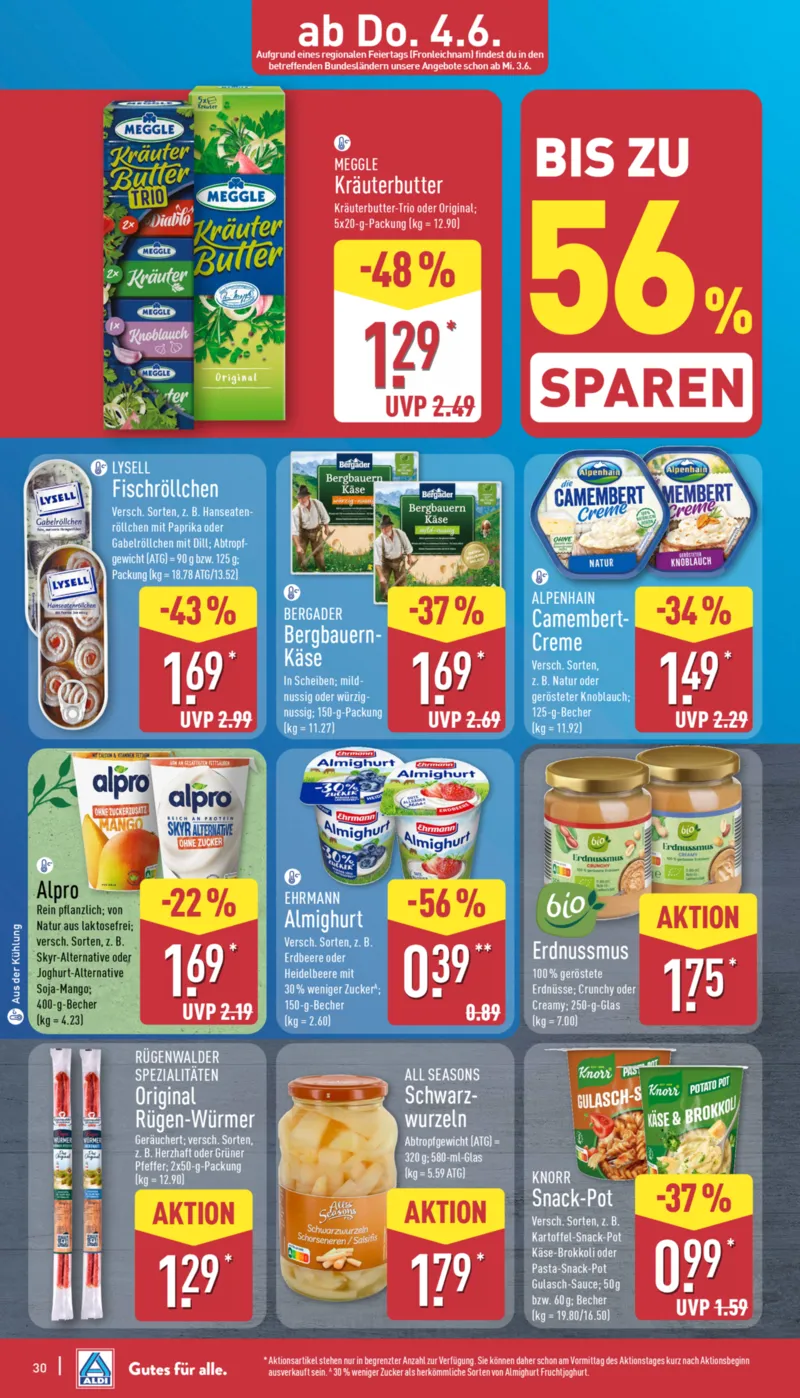 ALDI Nord Prospekt vom 01.06.2026, Seite 30