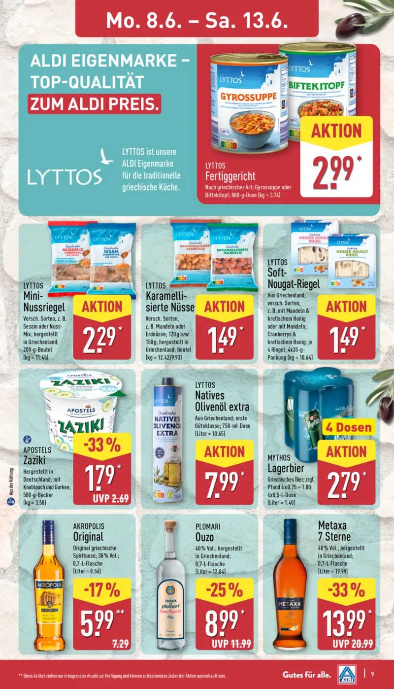 ALDI Nord Prospekt vom 08.06.2026, Seite 13