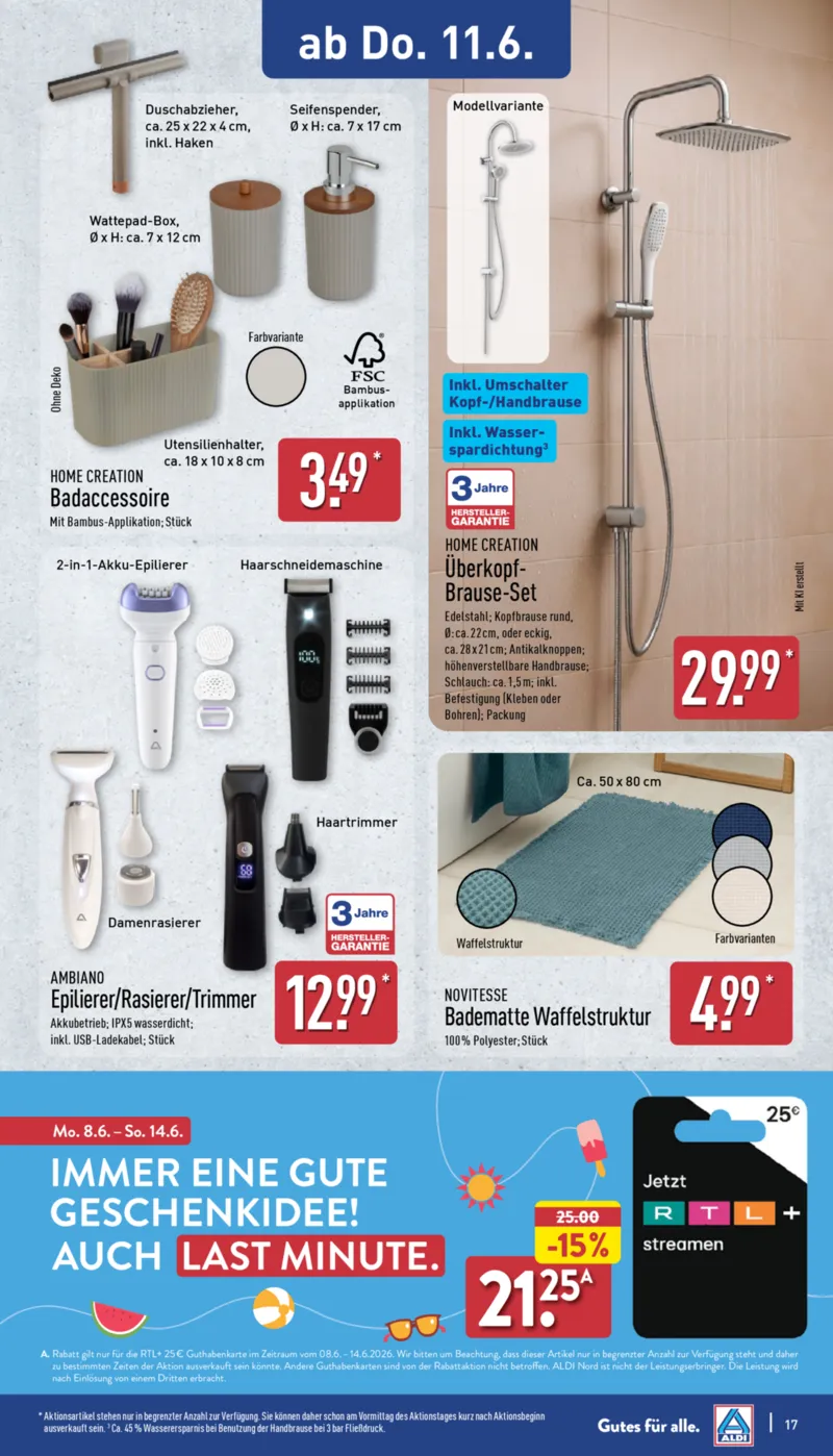 ALDI Nord Prospekt vom 08.06.2026, Seite 21
