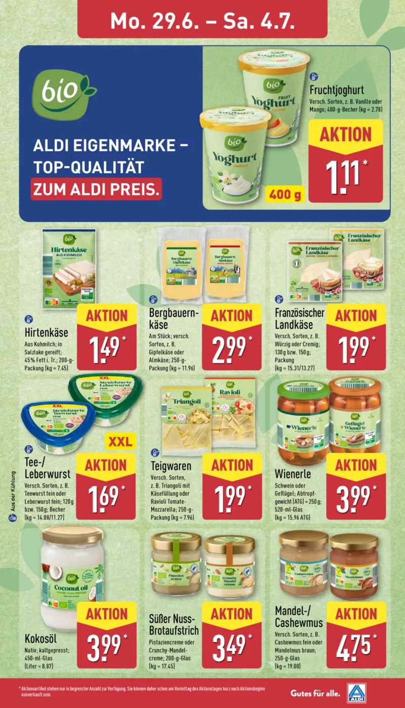 ALDI Nord Prospekt vom 22.06.2026, Seite 11