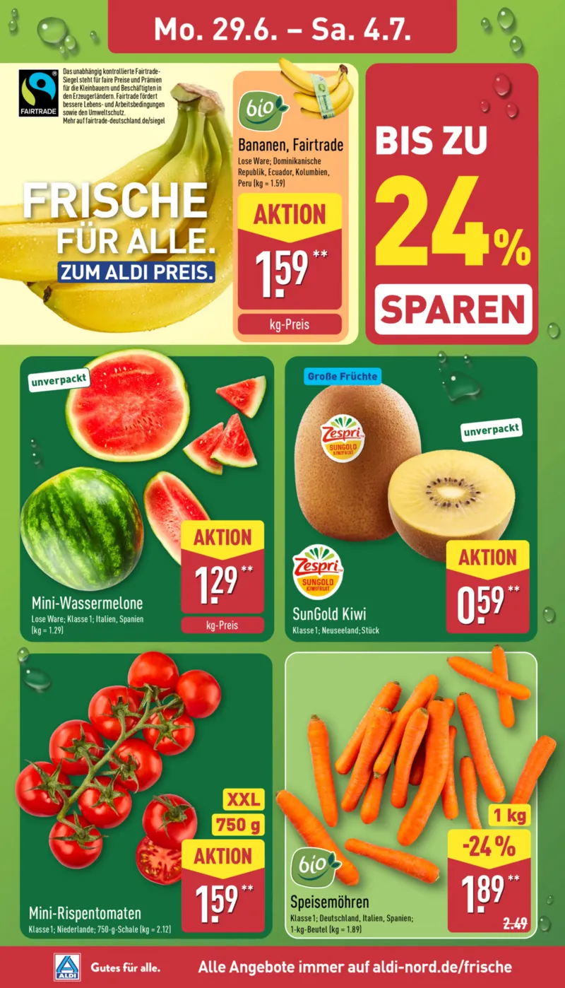 ALDI Nord Prospekt vom 22.06.2026, Seite 2