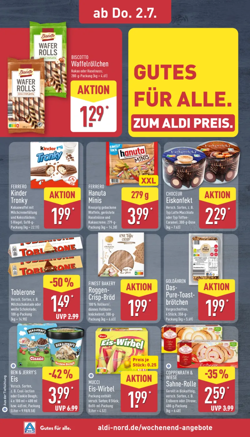 ALDI Nord Prospekt vom 22.06.2026, Seite 34