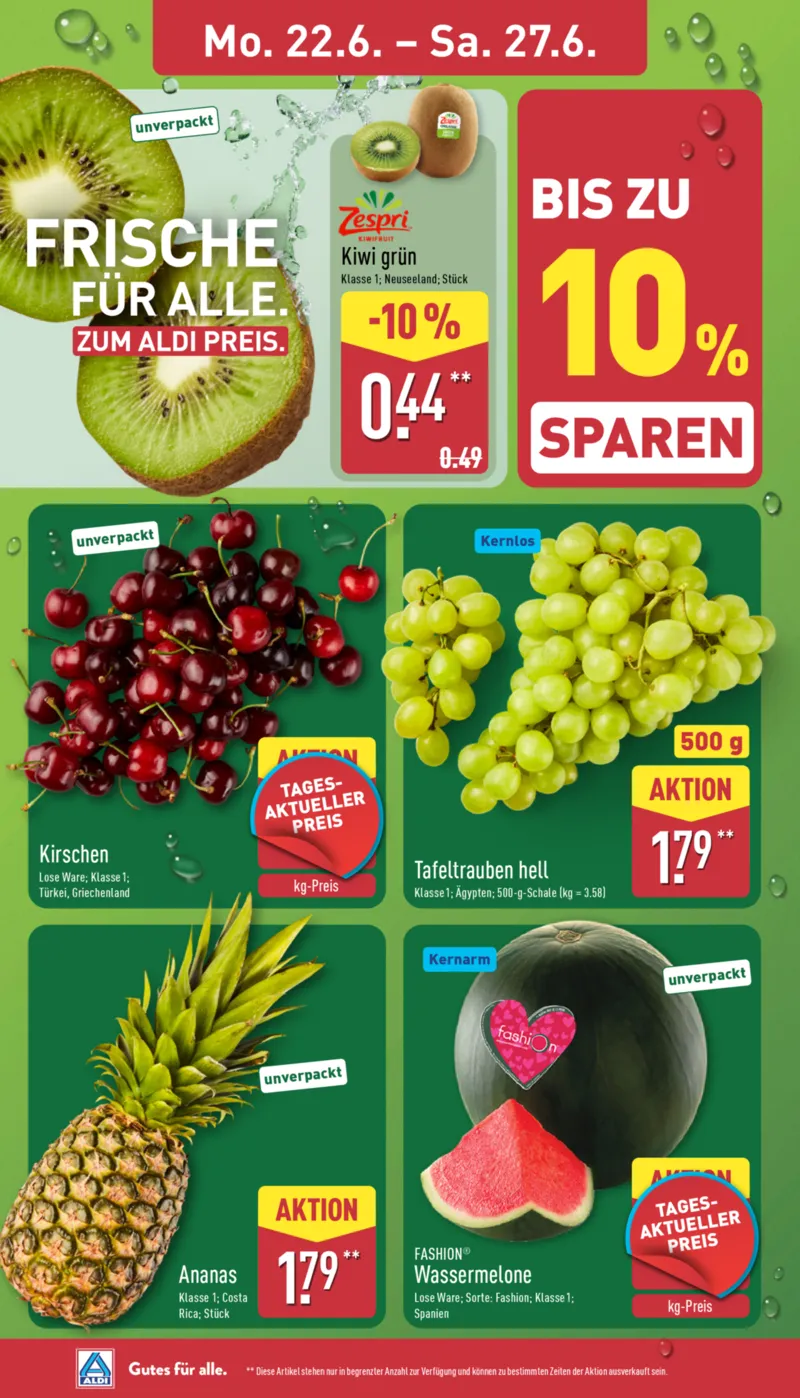 ALDI Nord Prospekt vom 22.06.2026, Seite 2