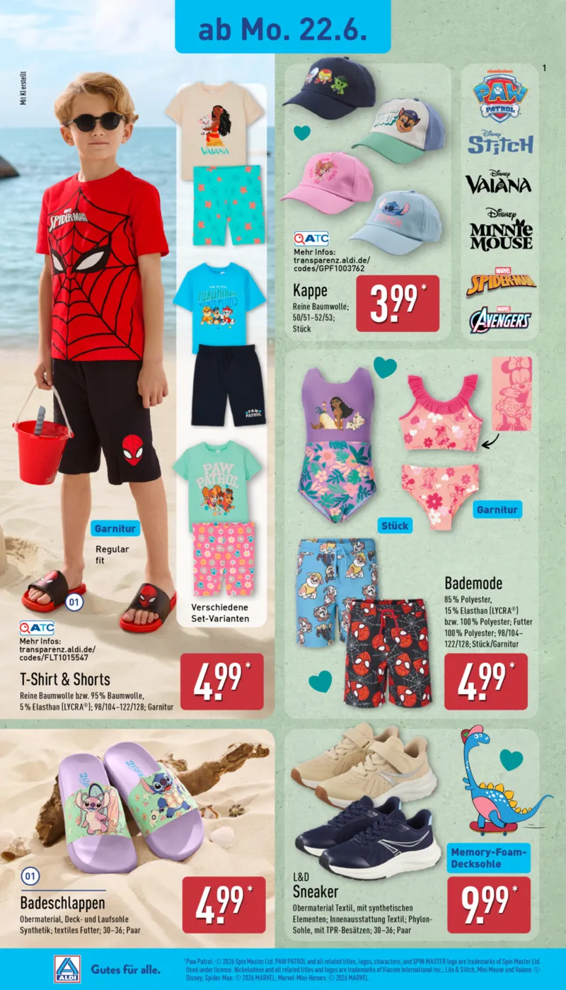 ALDI Nord Prospekt vom 22.06.2026, Seite 20