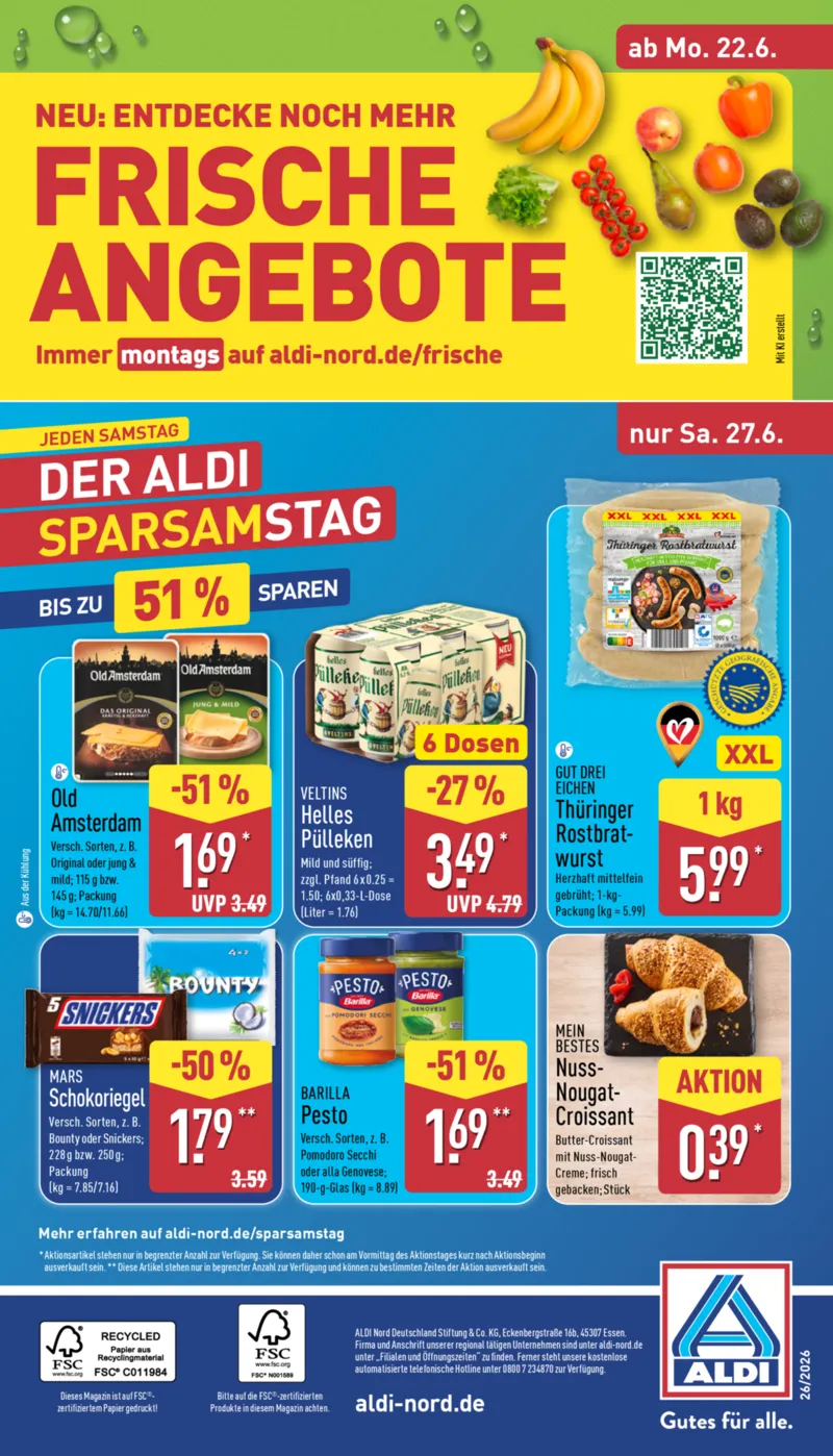 ALDI Nord Prospekt vom 22.06.2026, Seite 34