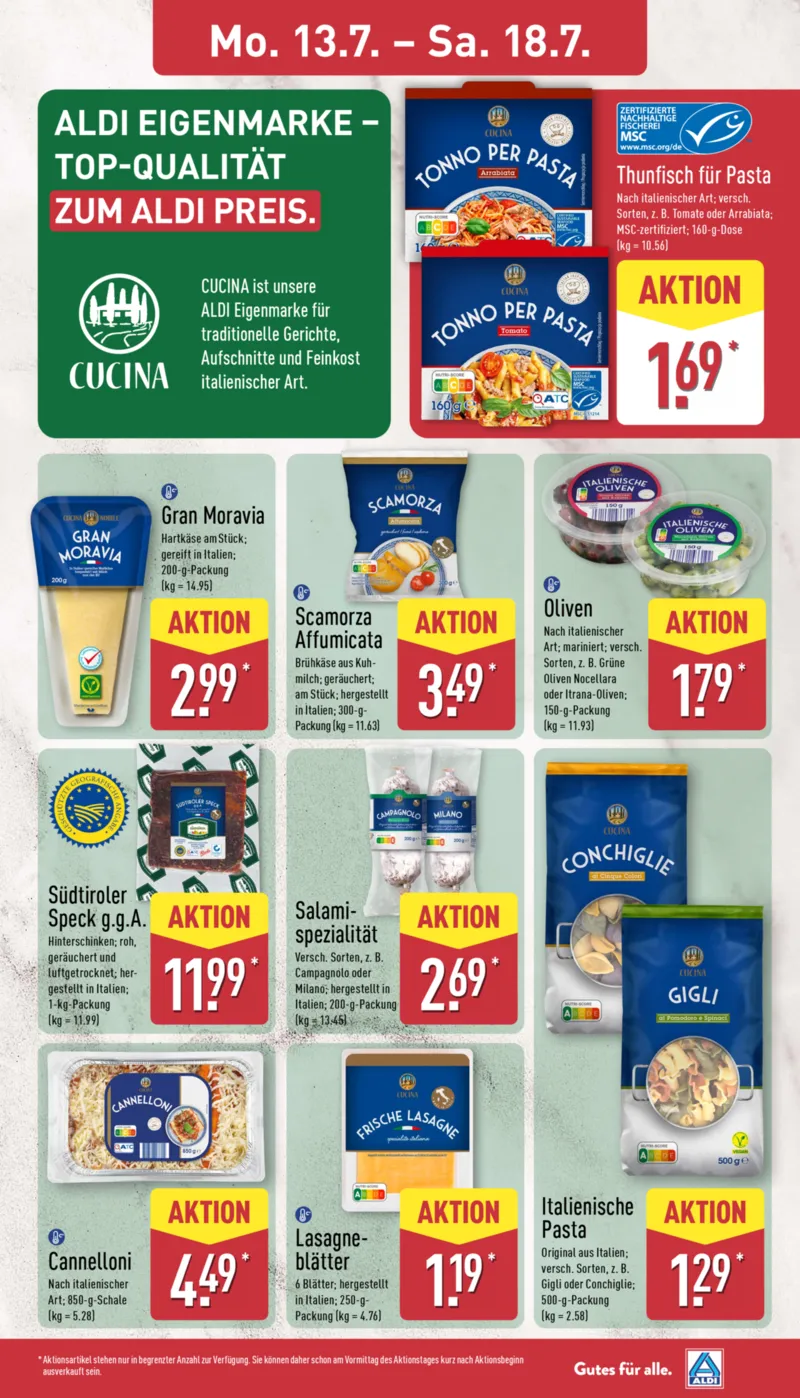 ALDI Nord Prospekt vom 13.07.2026, Seite 11