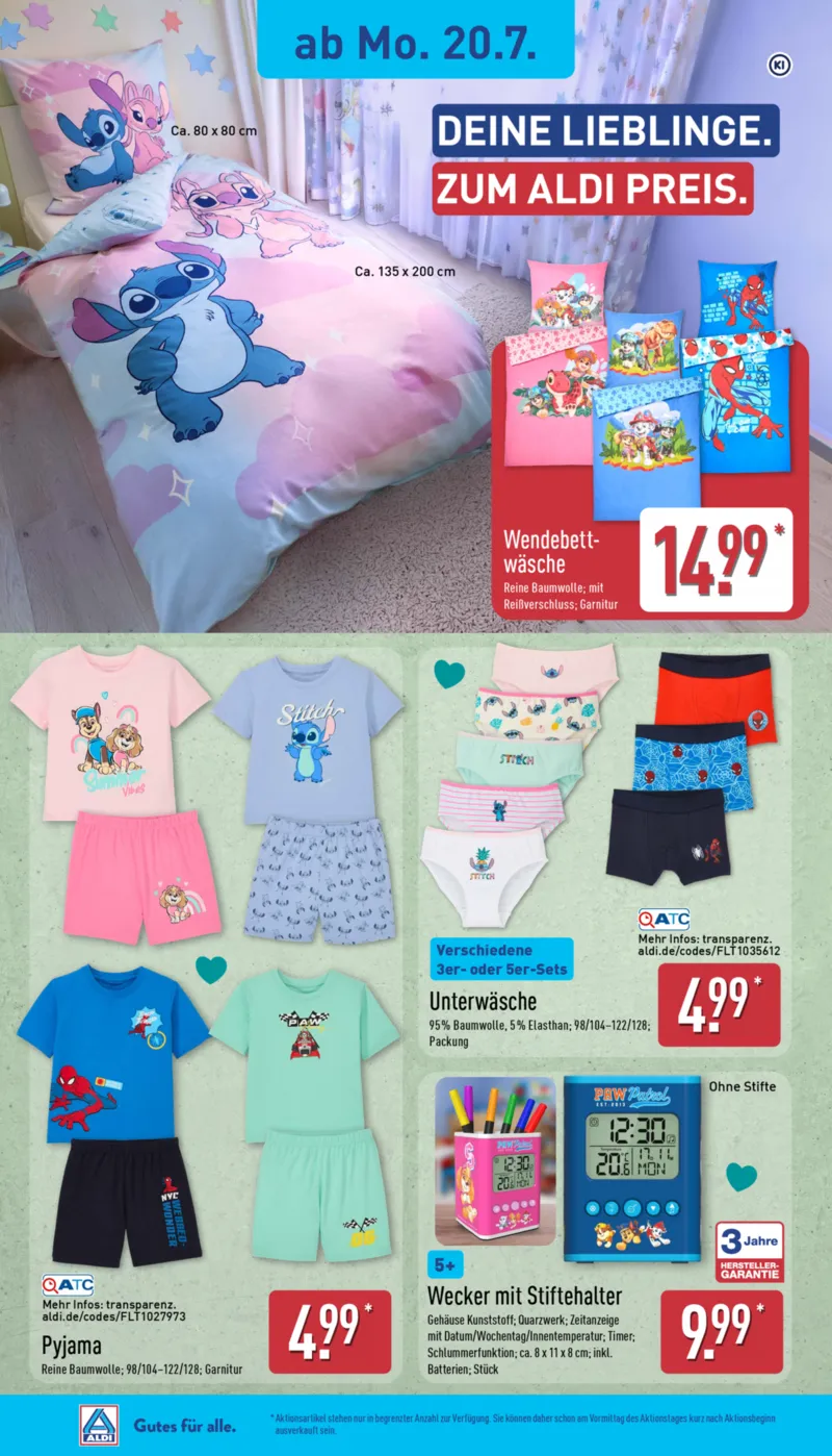 ALDI Nord Prospekt vom 20.07.2026, Seite 14