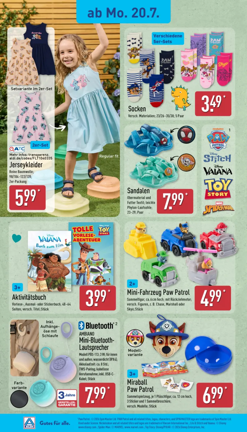 ALDI Nord Prospekt vom 20.07.2026, Seite 16