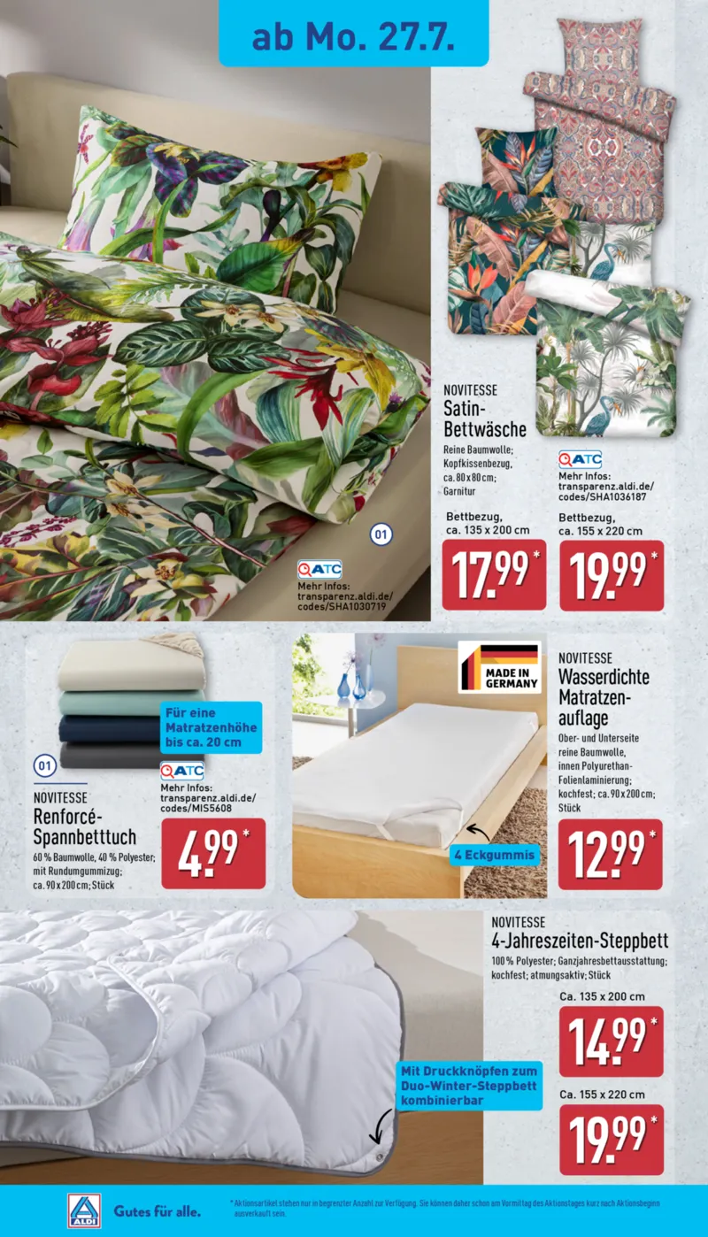 ALDI Nord Prospekt vom 27.07.2026, Seite 20