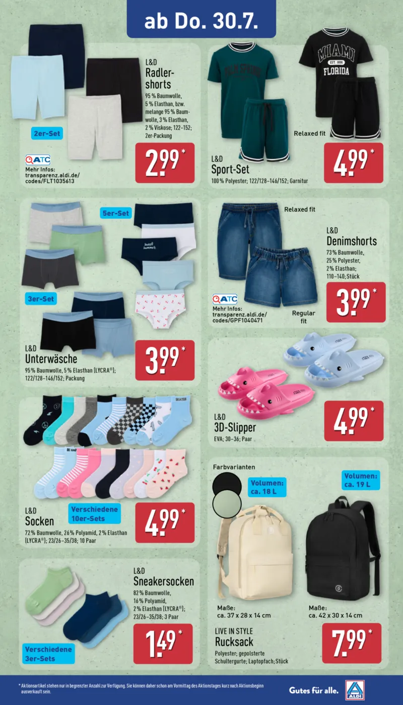 ALDI Nord Prospekt vom 27.07.2026, Seite 23