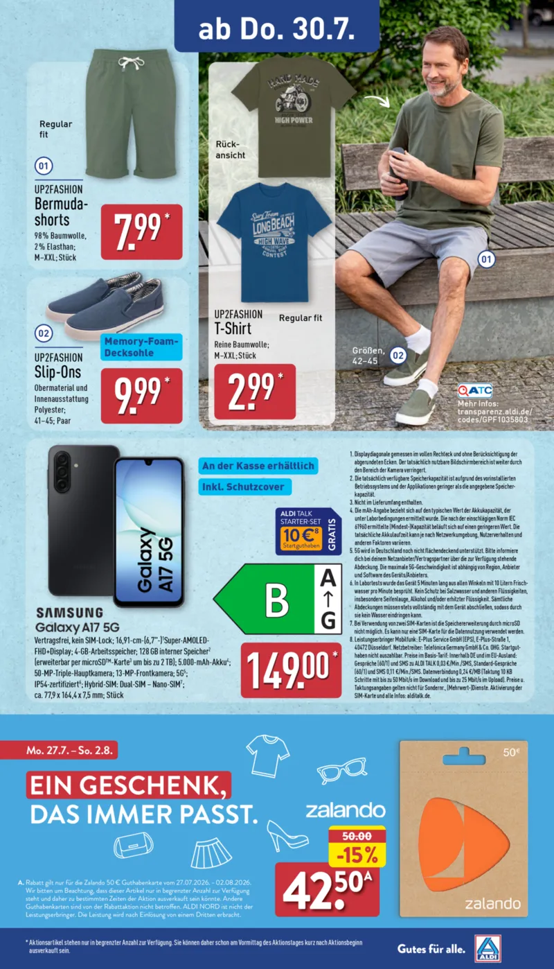 ALDI Nord Prospekt vom 27.07.2026, Seite 25