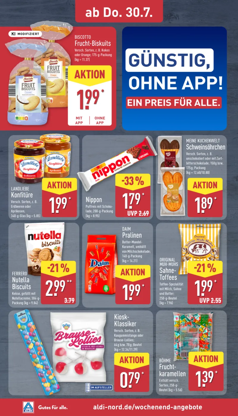 ALDI Nord Prospekt vom 27.07.2026, Seite 36