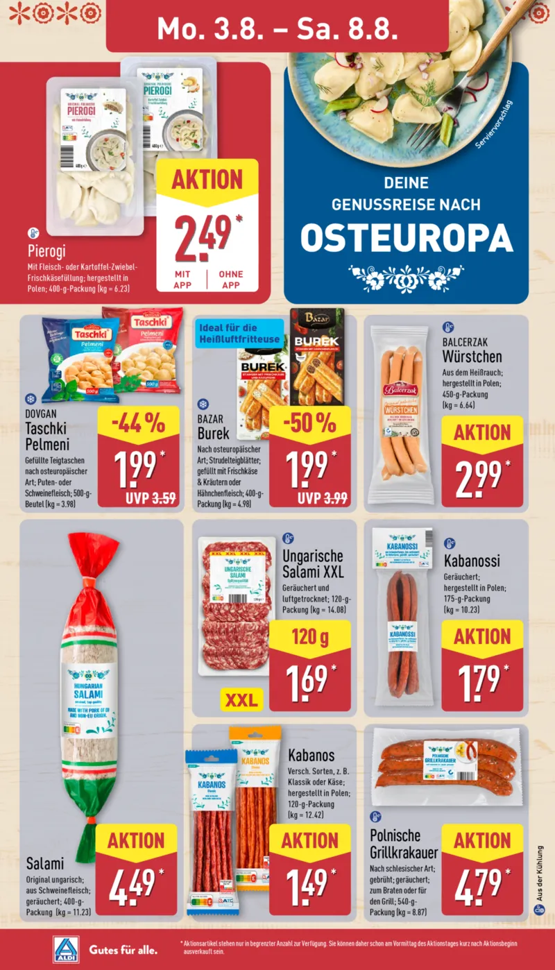 ALDI Nord Prospekt vom 03.08.2026, Seite 10
