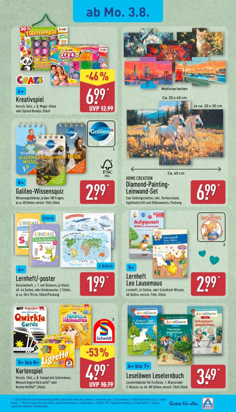 ALDI Nord Prospekt vom 03.08.2026, Seite 17