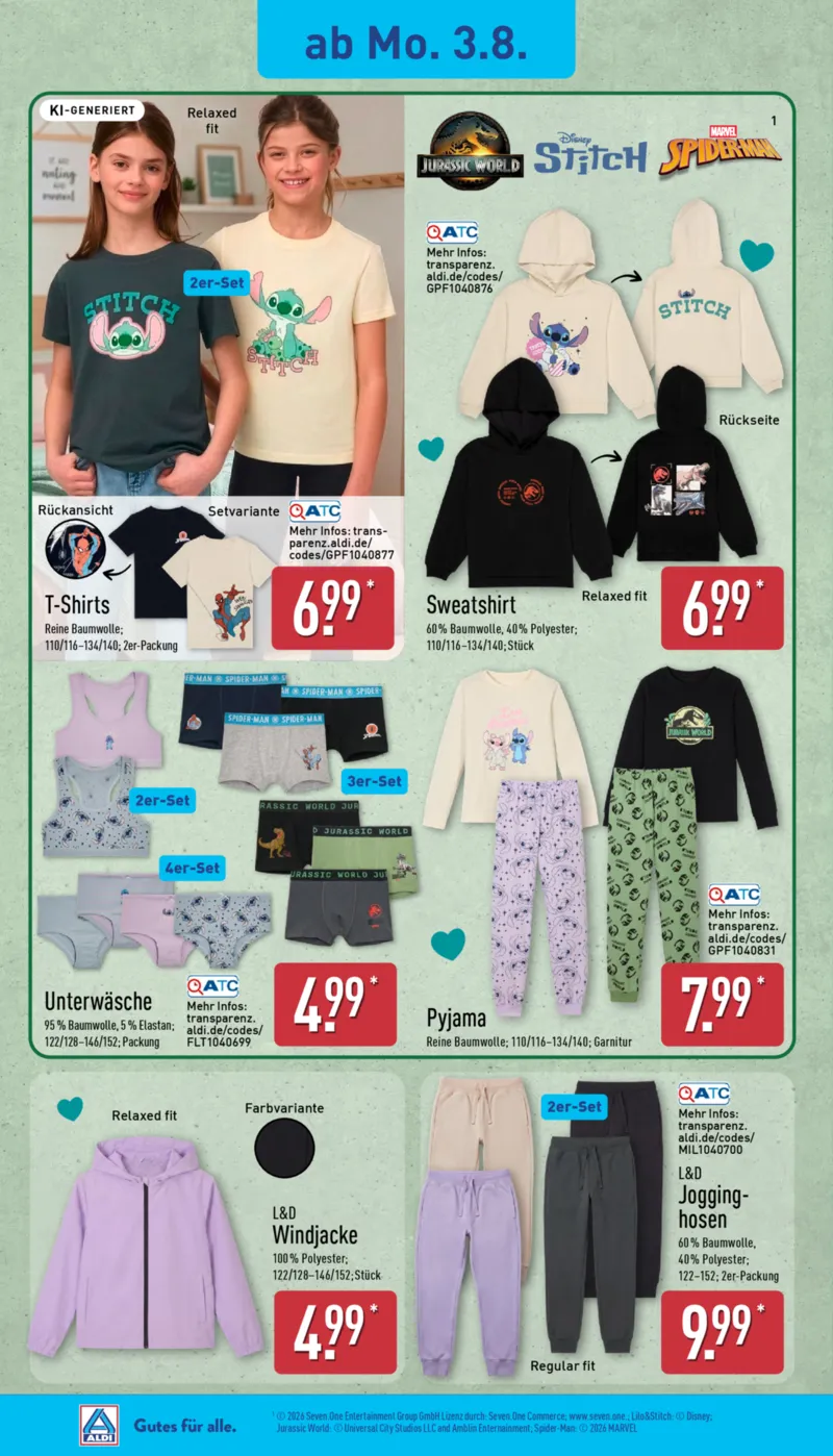 ALDI Nord Prospekt vom 03.08.2026, Seite 18
