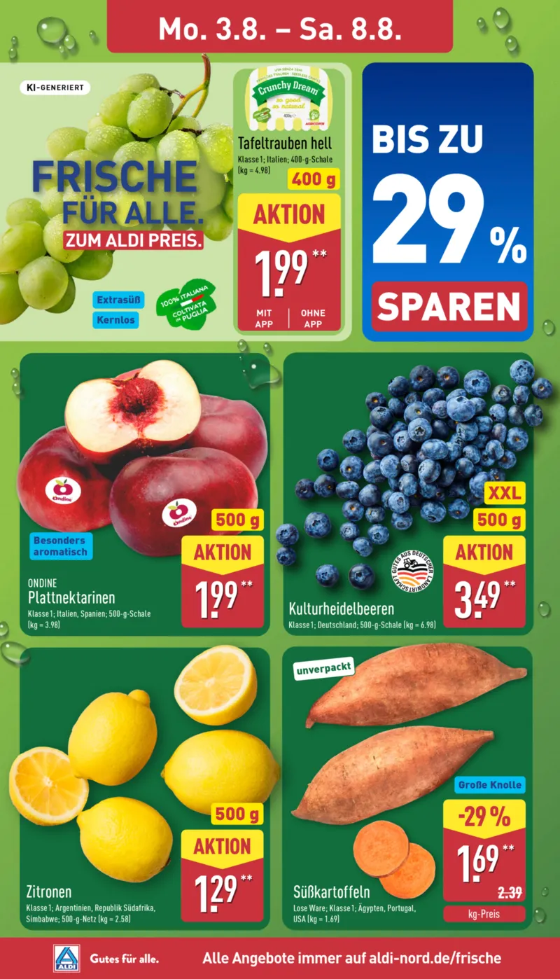 ALDI Nord Prospekt vom 03.08.2026, Seite 2