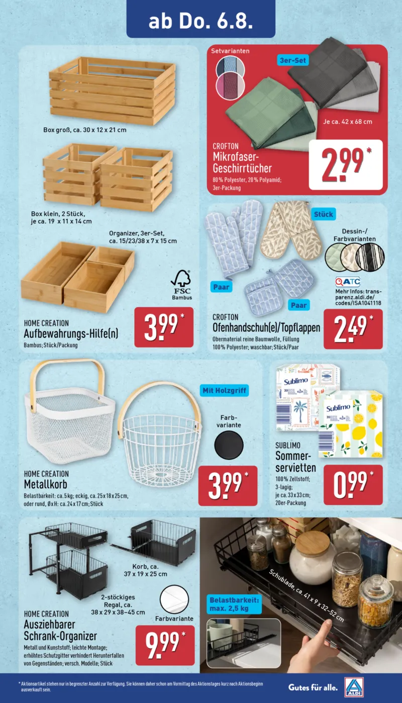 ALDI Nord Prospekt vom 03.08.2026, Seite 21