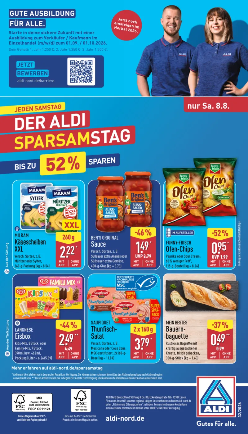 ALDI Nord Prospekt vom 03.08.2026, Seite 32