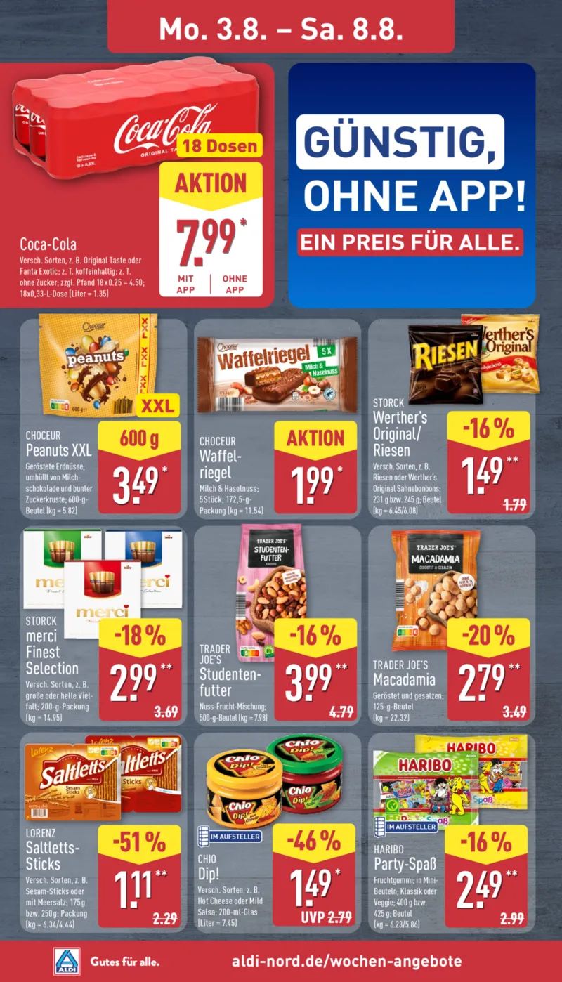 ALDI Nord Prospekt vom 03.08.2026, Seite 8
