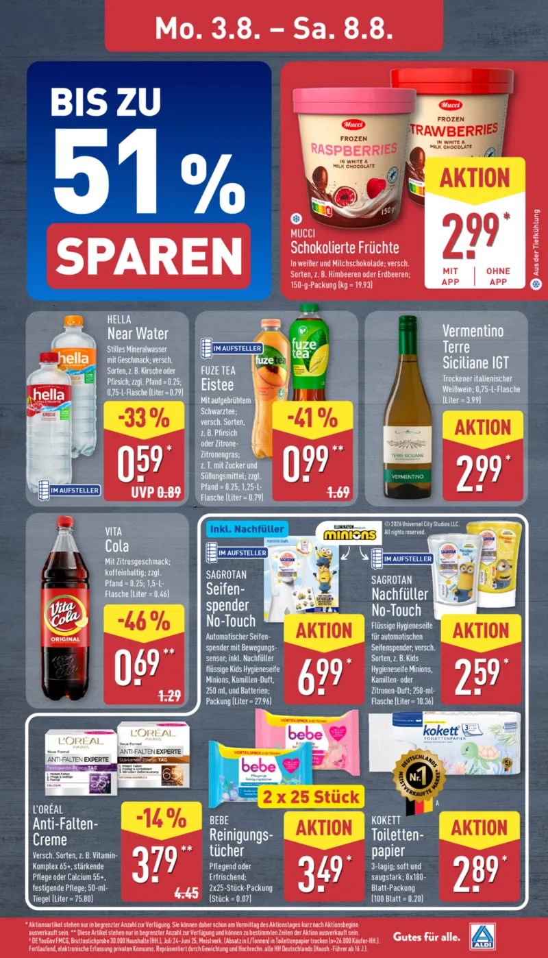 ALDI Nord Prospekt vom 03.08.2026, Seite 9
