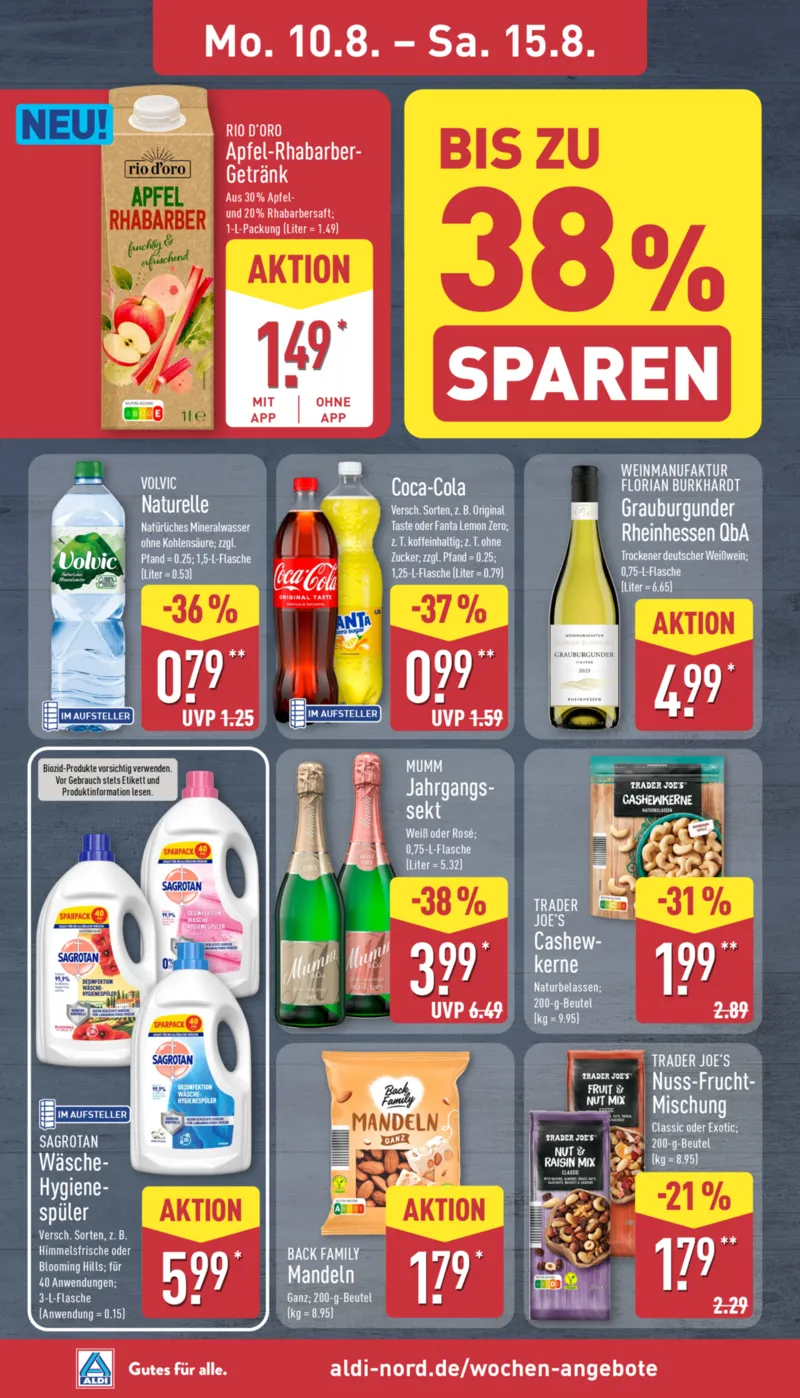 ALDI Nord Prospekt vom 10.08.2026, Seite 10