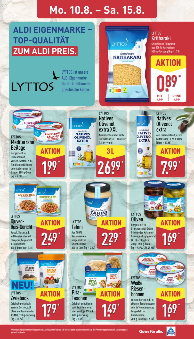 ALDI Nord Prospekt vom 10.08.2026, Seite 13