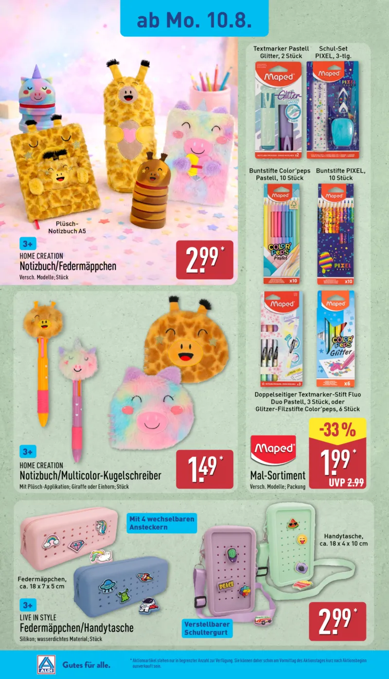 ALDI Nord Prospekt vom 10.08.2026, Seite 18