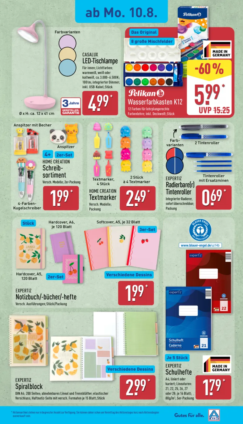 ALDI Nord Prospekt vom 10.08.2026, Seite 19