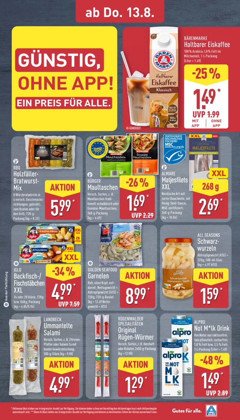ALDI Nord Prospekt vom 10.08.2026, Seite 31