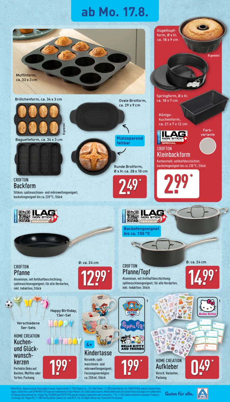 ALDI Nord Prospekt vom 17.08.2026, Seite 13