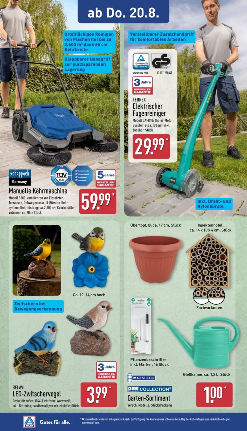ALDI Nord Prospekt vom 17.08.2026, Seite 20