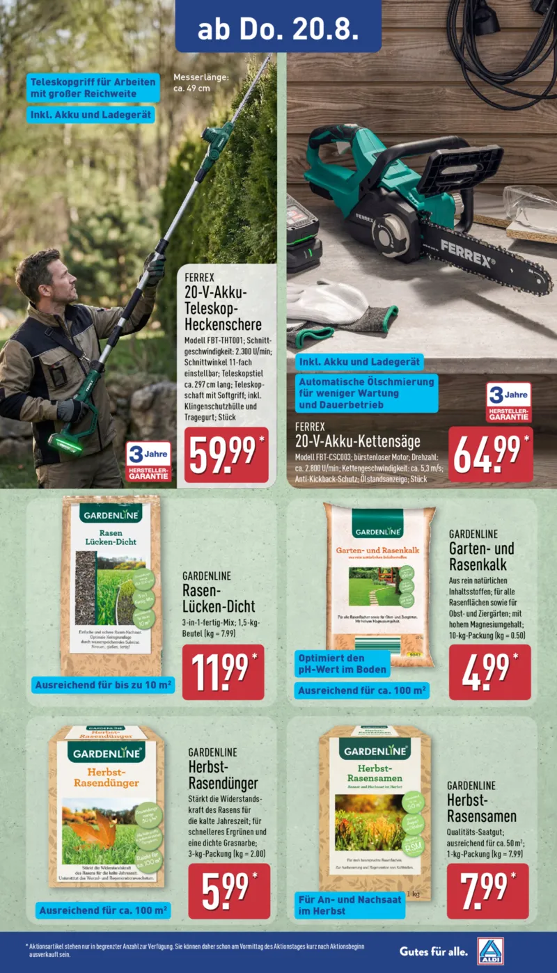 ALDI Nord Prospekt vom 17.08.2026, Seite 21