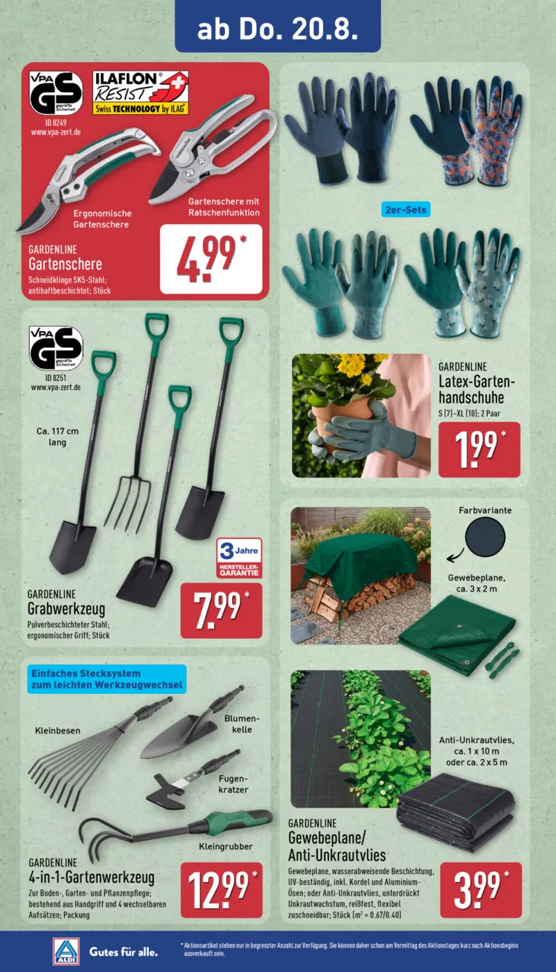 ALDI Nord Prospekt vom 17.08.2026, Seite 22