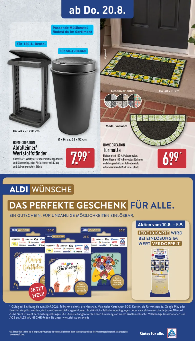 ALDI Nord Prospekt vom 17.08.2026, Seite 25