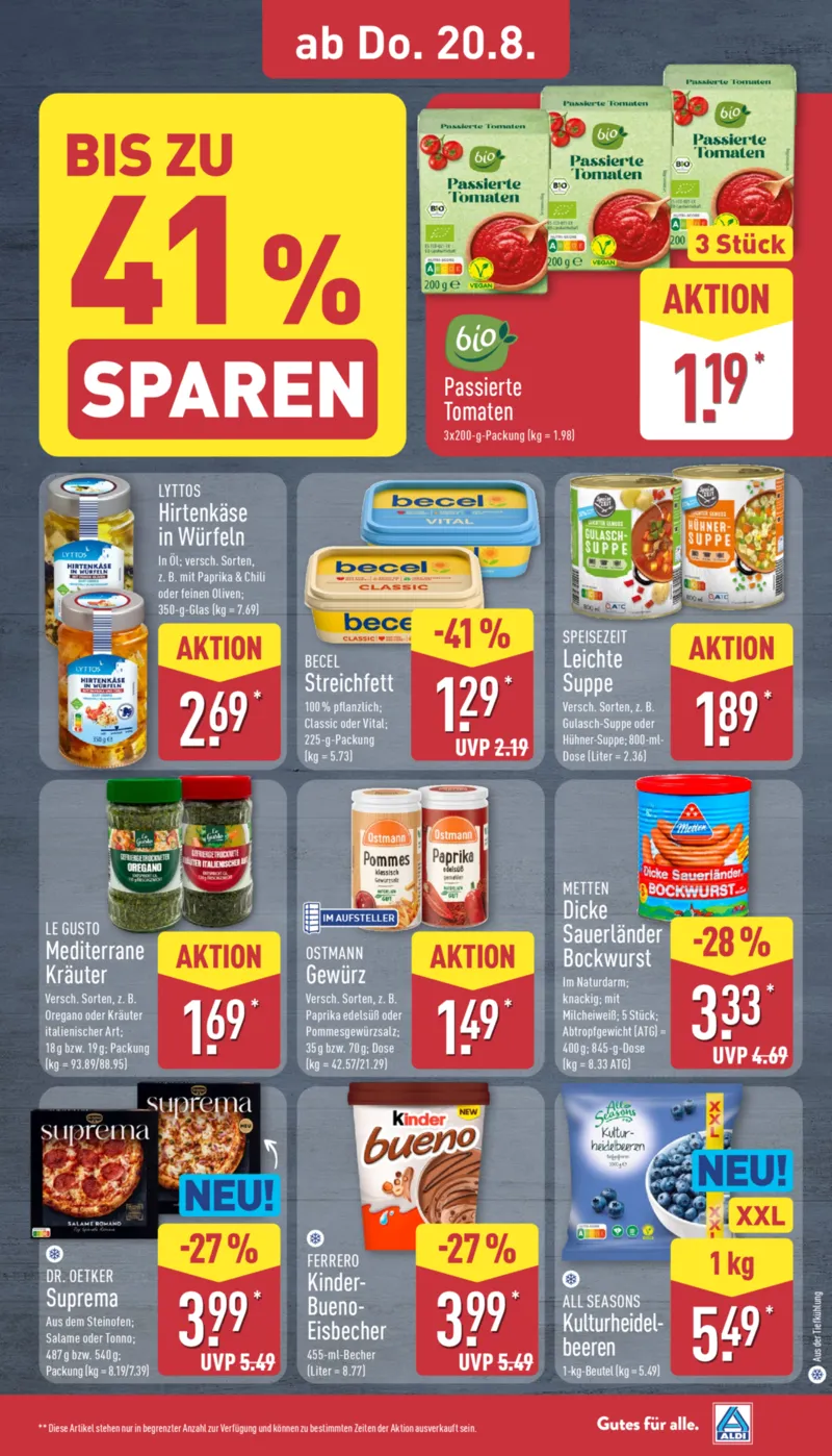 ALDI Nord Prospekt vom 17.08.2026, Seite 29