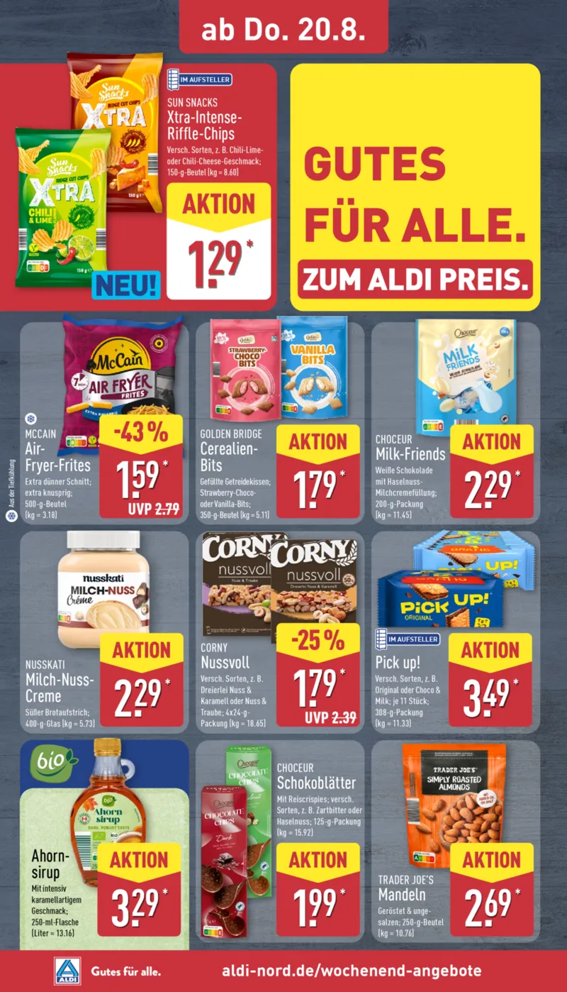 ALDI Nord Prospekt vom 17.08.2026, Seite 30