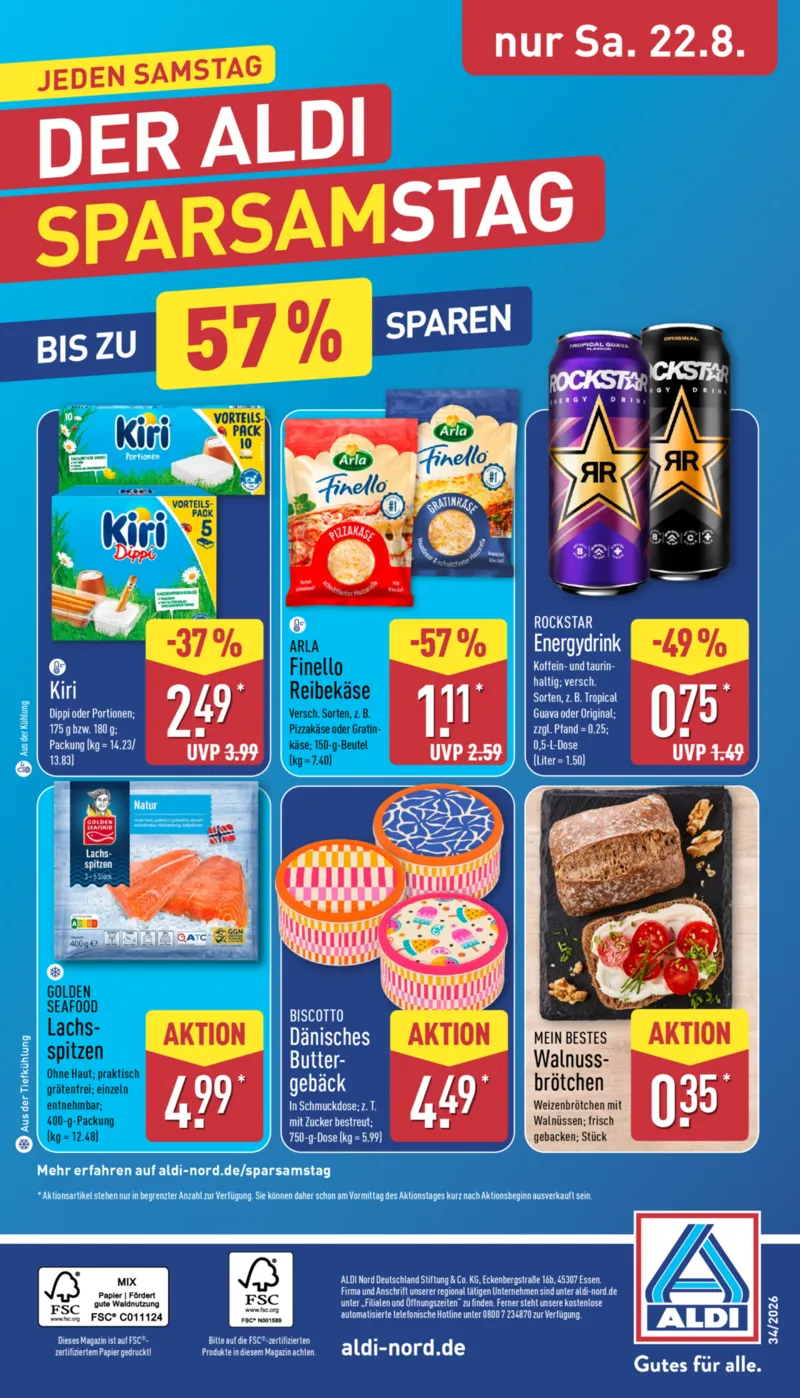 ALDI Nord Prospekt vom 17.08.2026, Seite 32